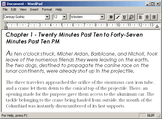 Sample text rendered by Windows font rasterizer